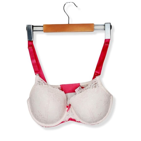 VICTORIA'S SECRET Pink Dream Angels Lined Demi Bra
